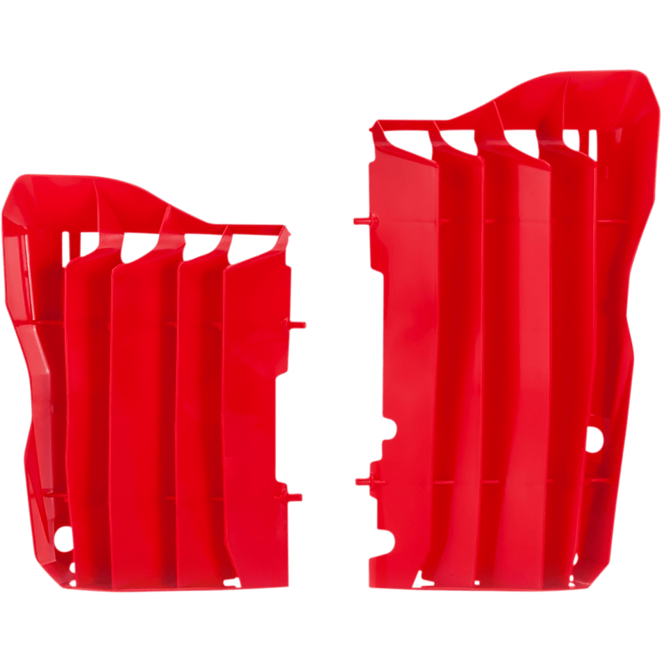 UFO Replacement Radiator Louvers Red Honda