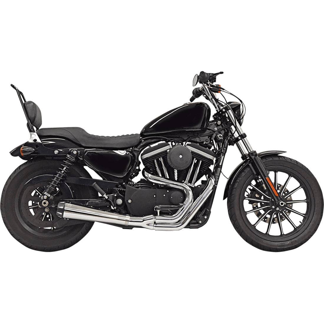 BASSANI XHAUST Road Rage Exhaust Chrome 1X52R