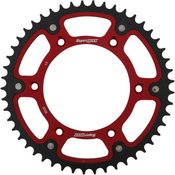 SUPERSPROX Stealth Rear Sprocket 49 Tooth Red Beta RST800049RED