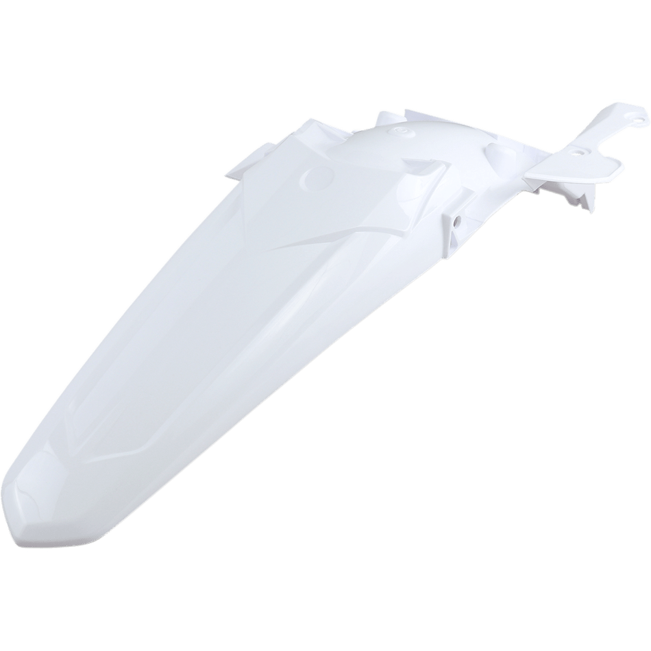 UFO MX Rear Fender White