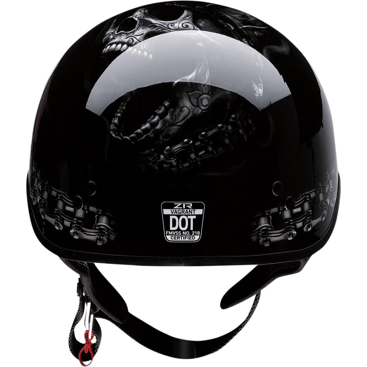 Z1R Vagrant Helmet FTW Black/Gray XS