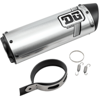 DG PERFORMANCE Universal Slip-On Exhaust V2 0719000