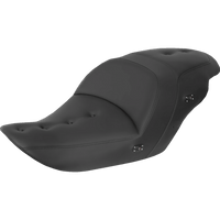 SADDLEMEN Heated Roadsofa™ Pillow Top Seat Without Backrest Black H2320181HCT