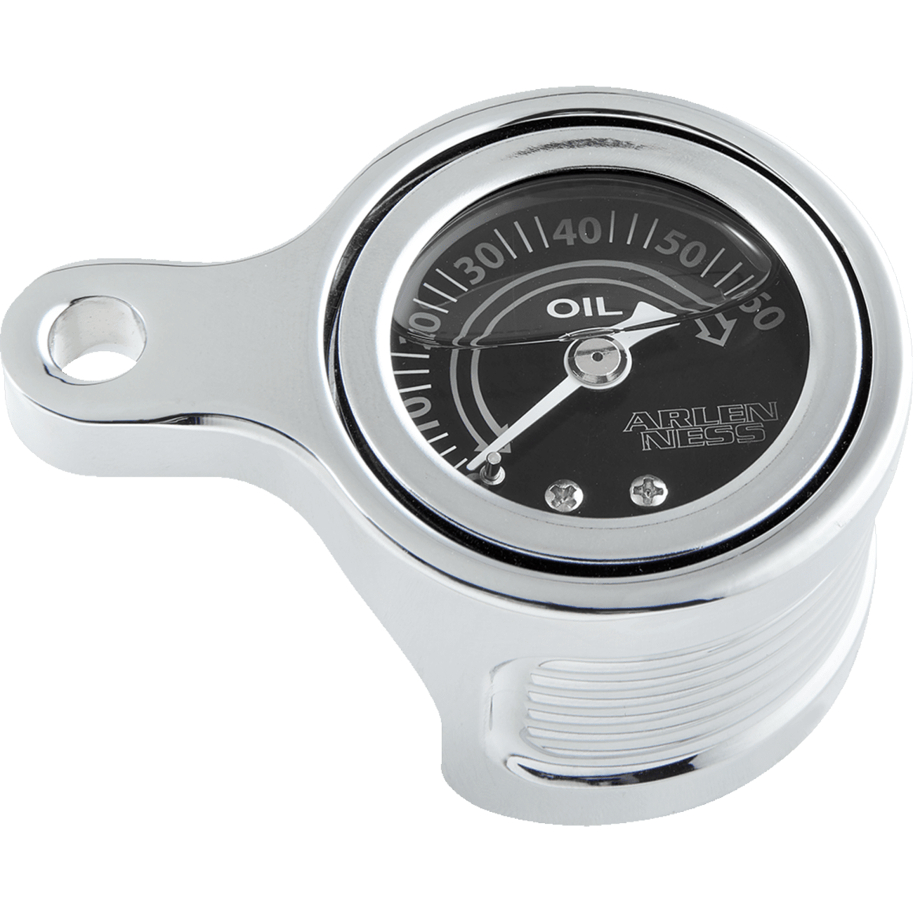 ARLEN NESS Oil Pressure Gauge Method® Chrome 610102