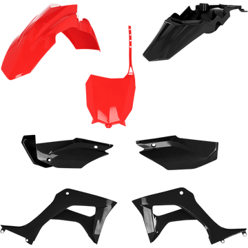 ACERBIS Full Replacement Body Kit Red/Black 2861931018