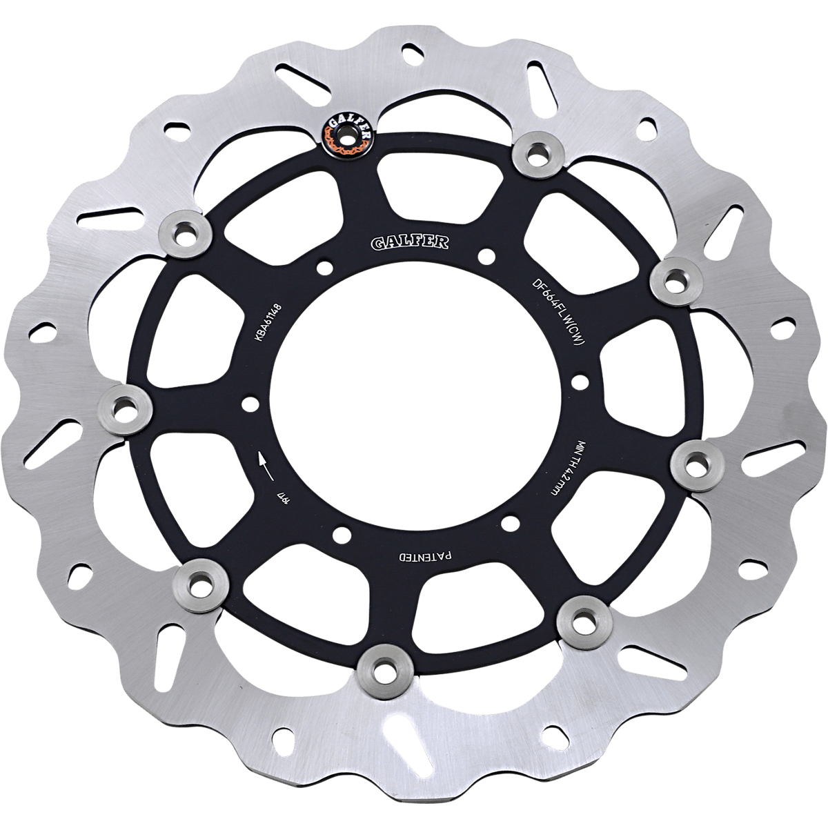 GALFER Front Rotor DF664CWD