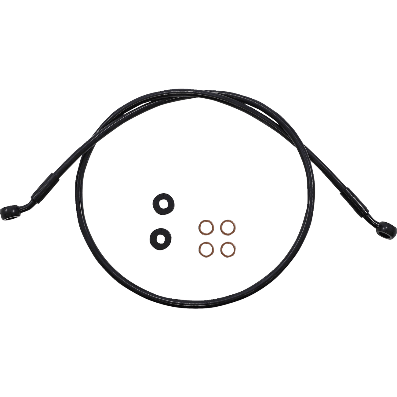 MAGNUM SHIELDING Brake Line Black Indian SBB060341