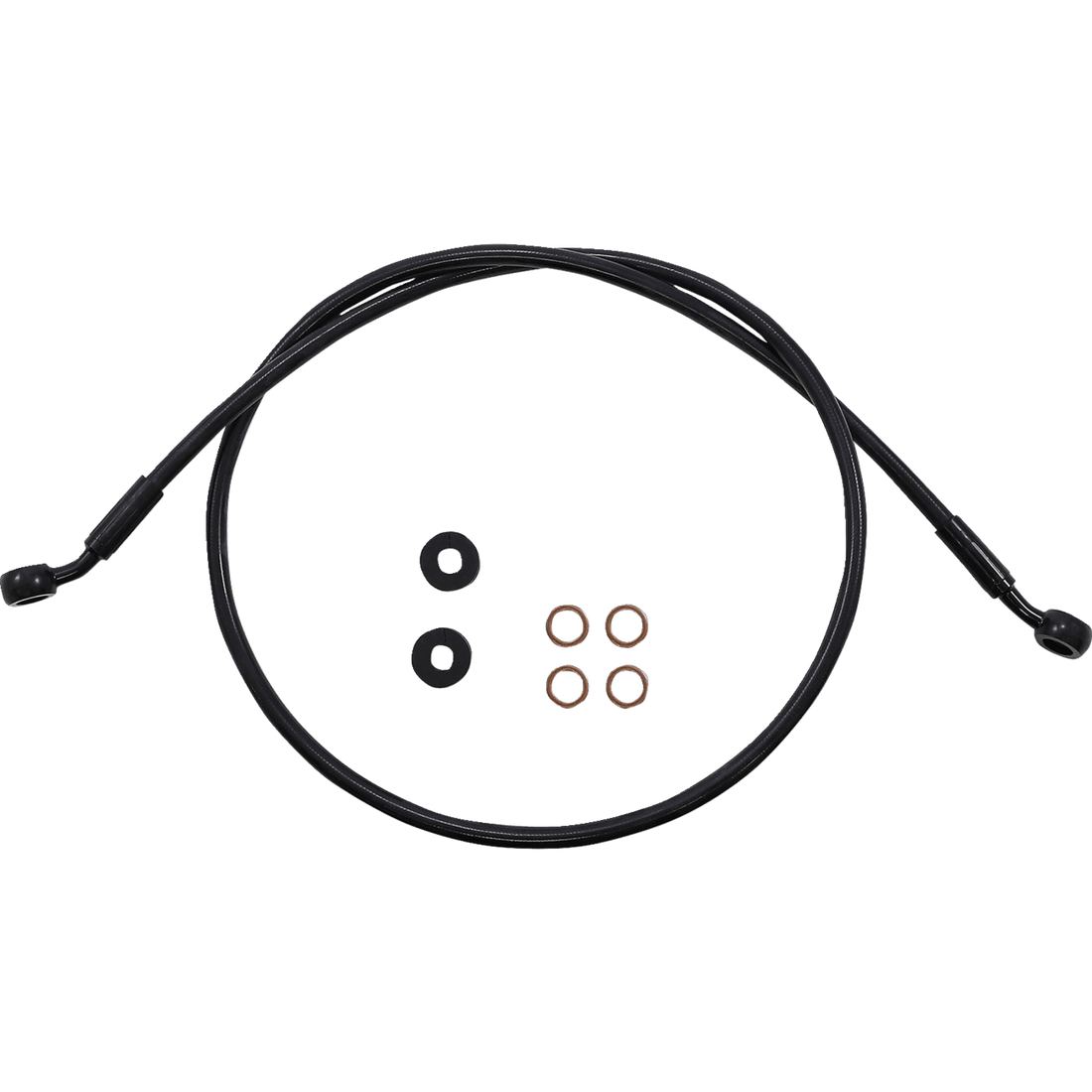 MAGNUM SHIELDING Brake Line Black Indian SBB060341