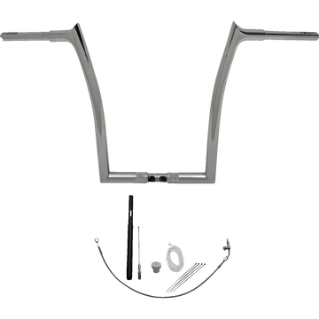 FAT BAGGERS INC. Handlebar Kit Pointed Top 16" Chrome 919916