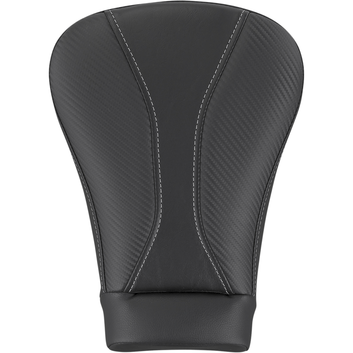 SADDLEMEN Dominator Pillion Pad Sport Black w/ Gray Stitching FL '08-'23 80807B0242L