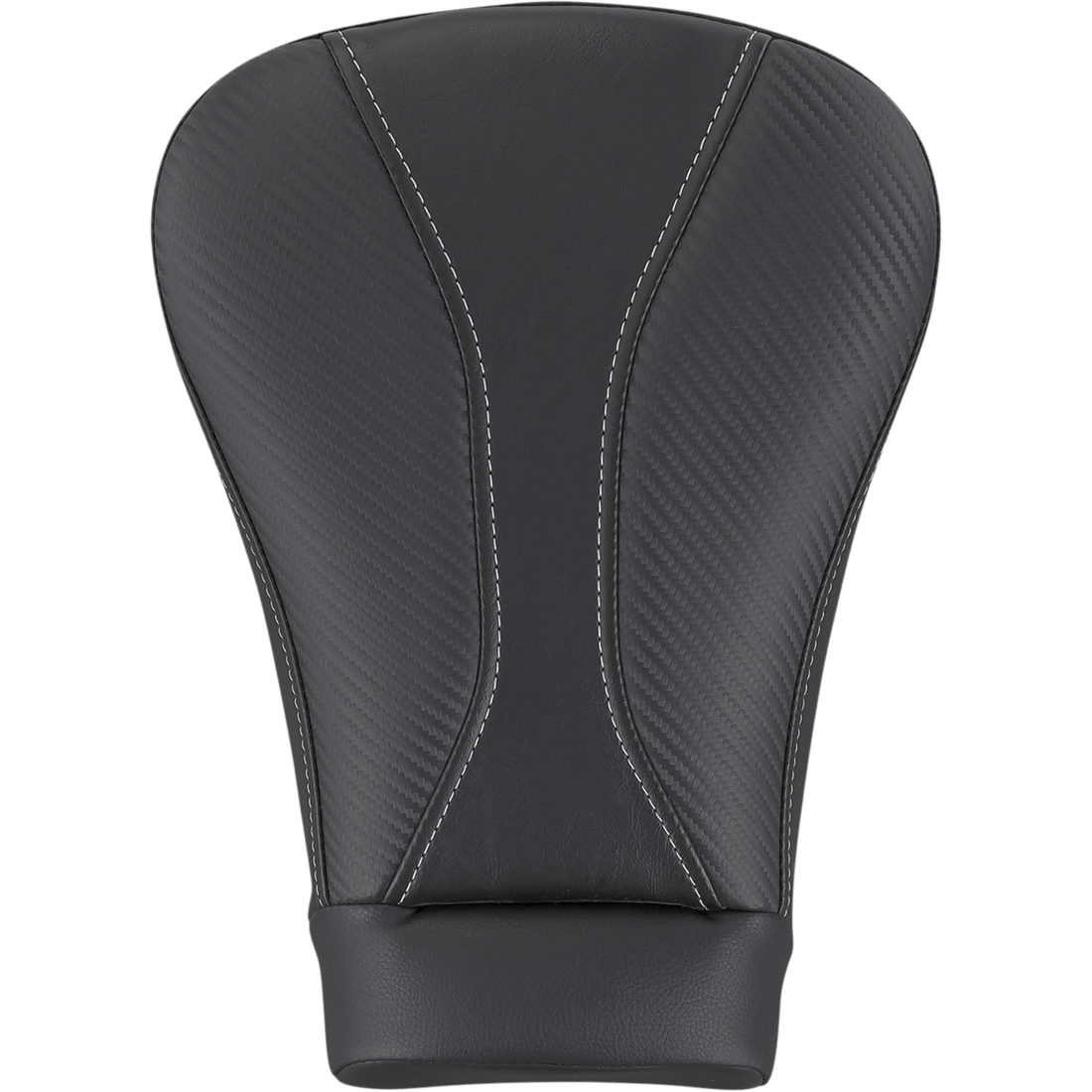 SADDLEMEN Dominator Pillion Pad Sport Black w/ Gray Stitching FL '08-'23 80807B0242L