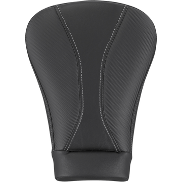 SADDLEMEN Dominator Pillion Pad Sport Black w/ Gray Stitching FL '08-'23 80807B0242L