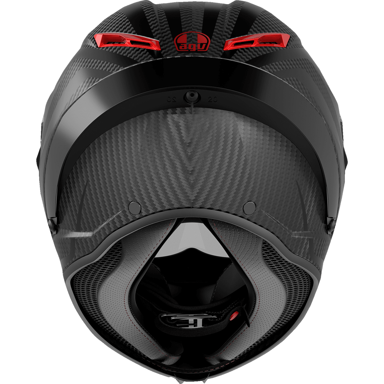 AGV Pista GP RR Helmet Intrepido Matte Carbon/Black/Red XL 2118356002019XL