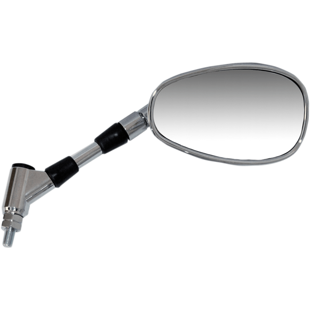 EMGO Mirror Side View Oval Chrome Right