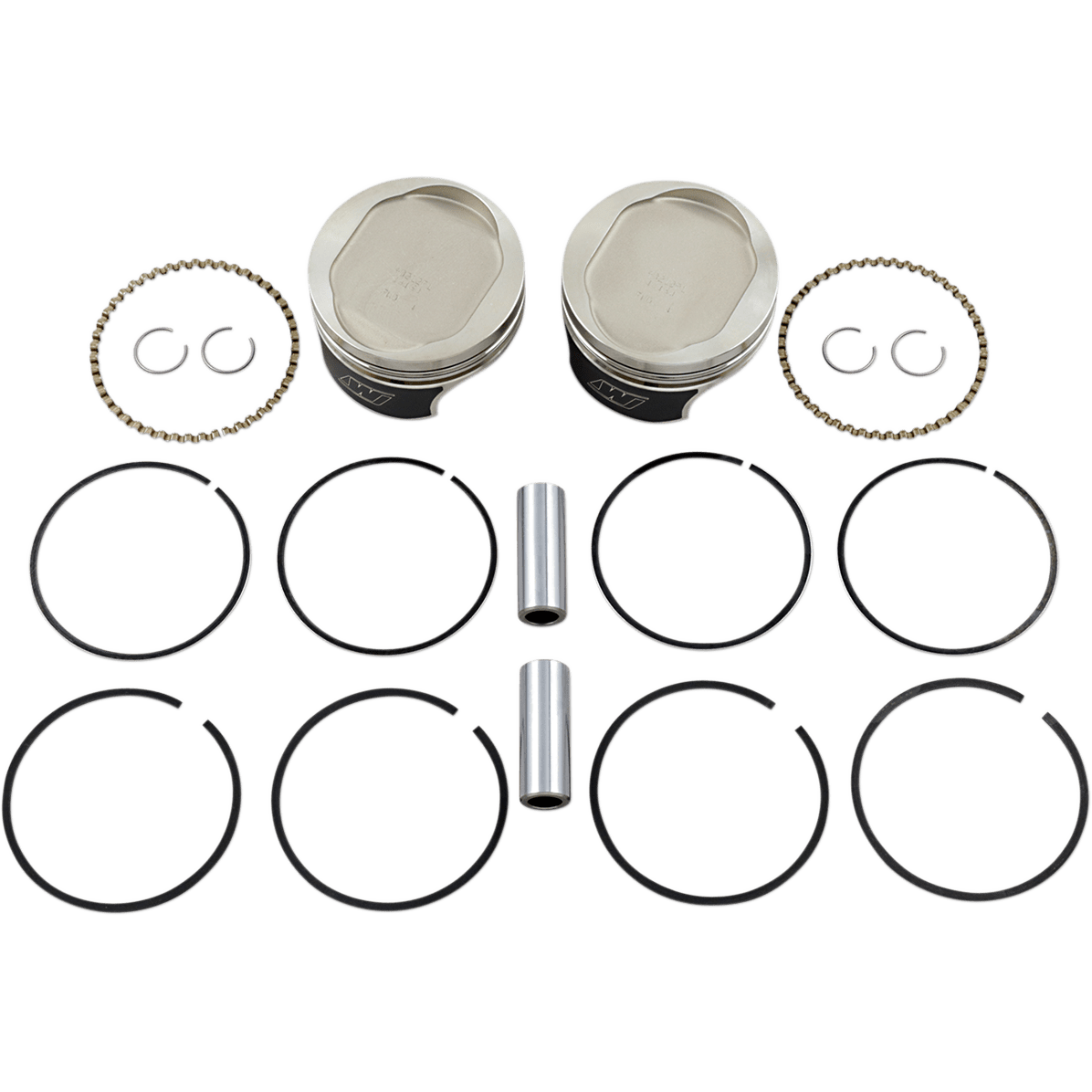 WISECO Tracker™ Series Piston Kit 3.508" 883 cc Bored to 1200 cc +0.010" 883 XL