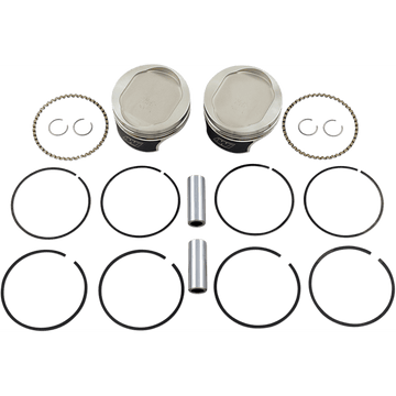 WISECO Tracker™ Series Piston Kit 3.508" 883 cc Bored to 1200 cc +0.010" 883 XL