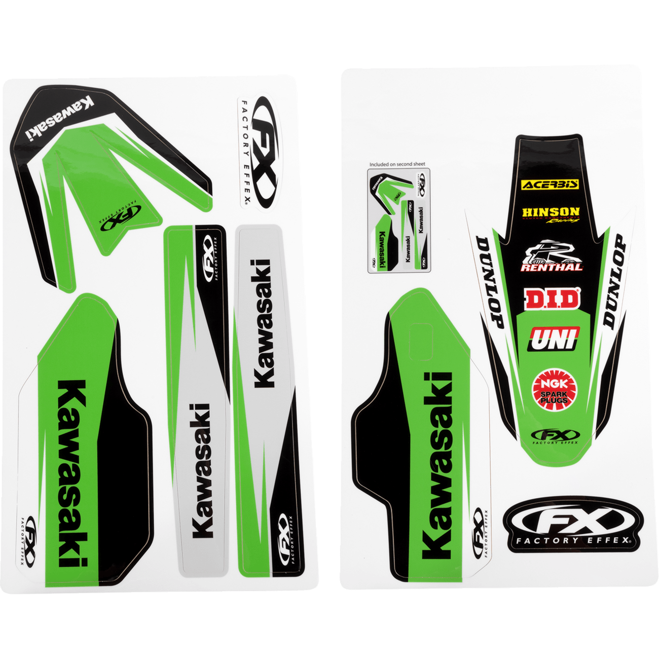 FACTORY EFFEX Trim Kit Graphic Kawasaki