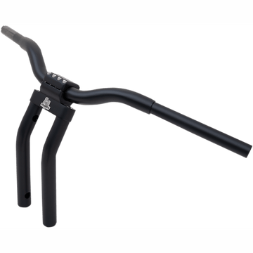 LA CHOPPERS Handlebar Kage Fighter Pullback 13" Matte Black LA733610M