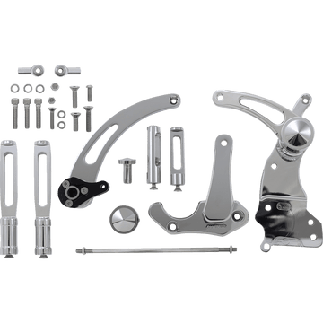 ACCUTRONIX Forward Control Chrome Slotted FC305SSC