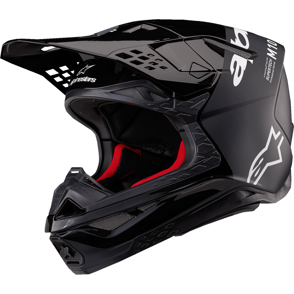 ALPINESTARS Supertech M10 Helmet Flood MIPS® Black/Dark Gray XL 83010231310XL