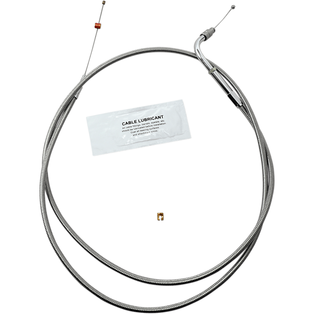 BARNETT Throttle Cable +10" Stainless Steel