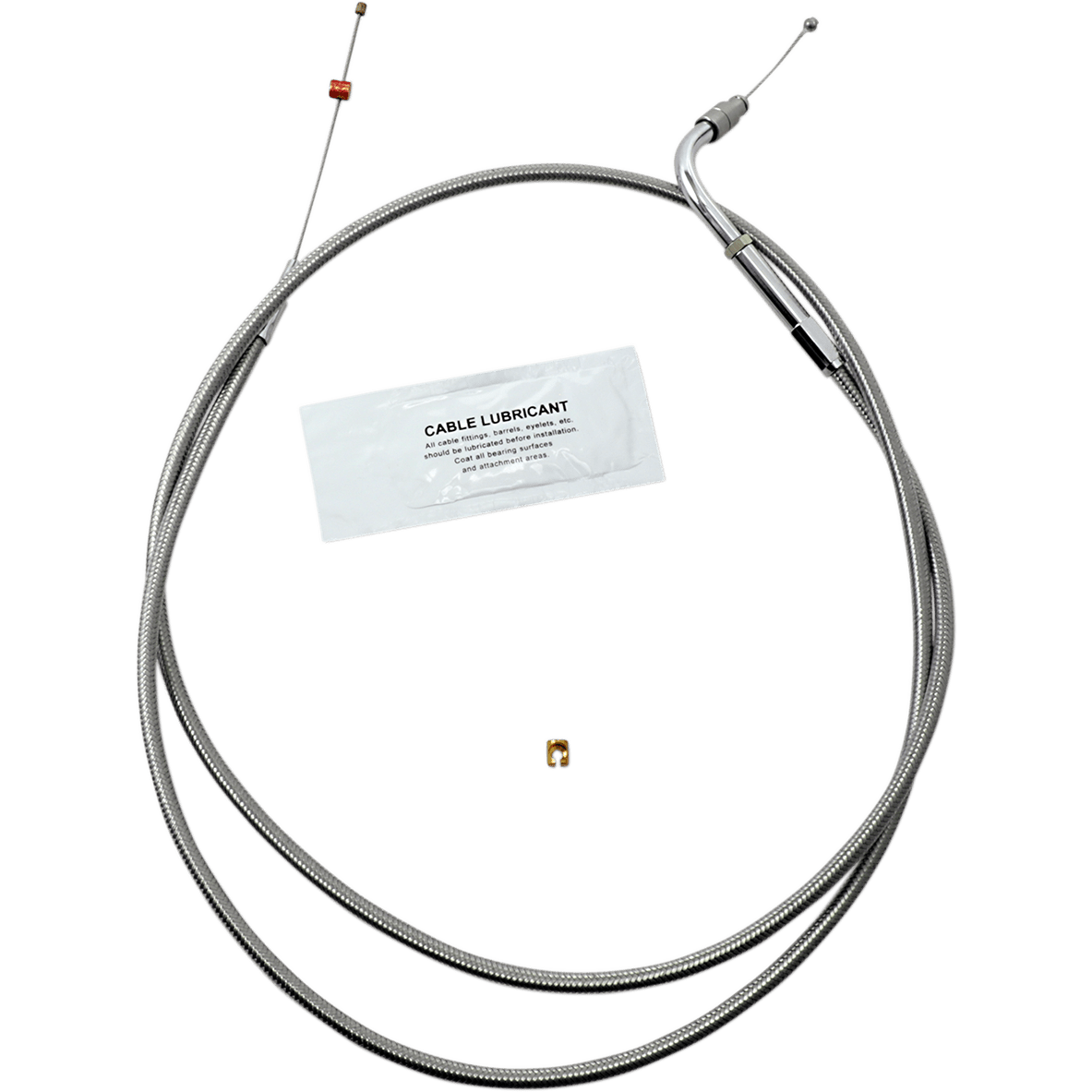 BARNETT Throttle Cable +10" Stainless Steel