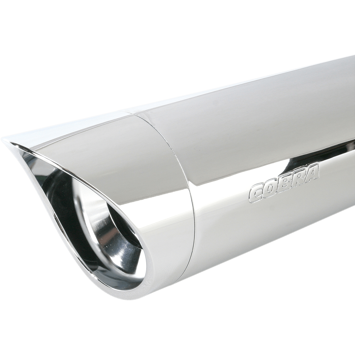 COBRA Scalloped Muffler Chrome 2270