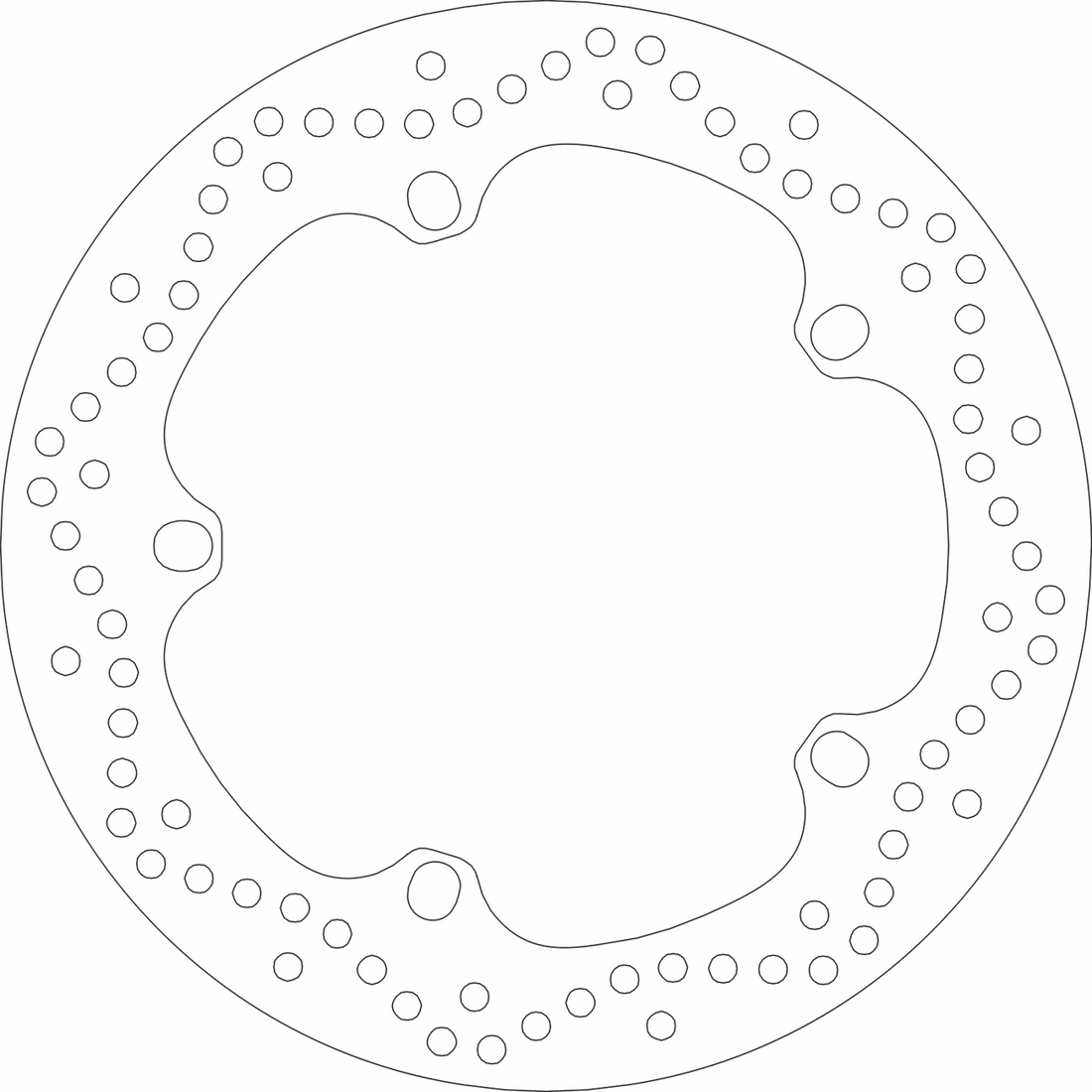 SBS Brake Rotor 5015