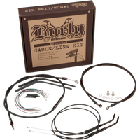 BURLY BRAND Control Kit 12" Ape Hanger Handlebars B301033