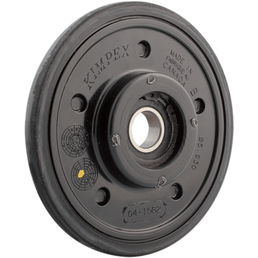 KIMPEX Thin Idler Wheel with Bearing 6004-2RS Black Group 2 5.63" OD x 20 mm ID