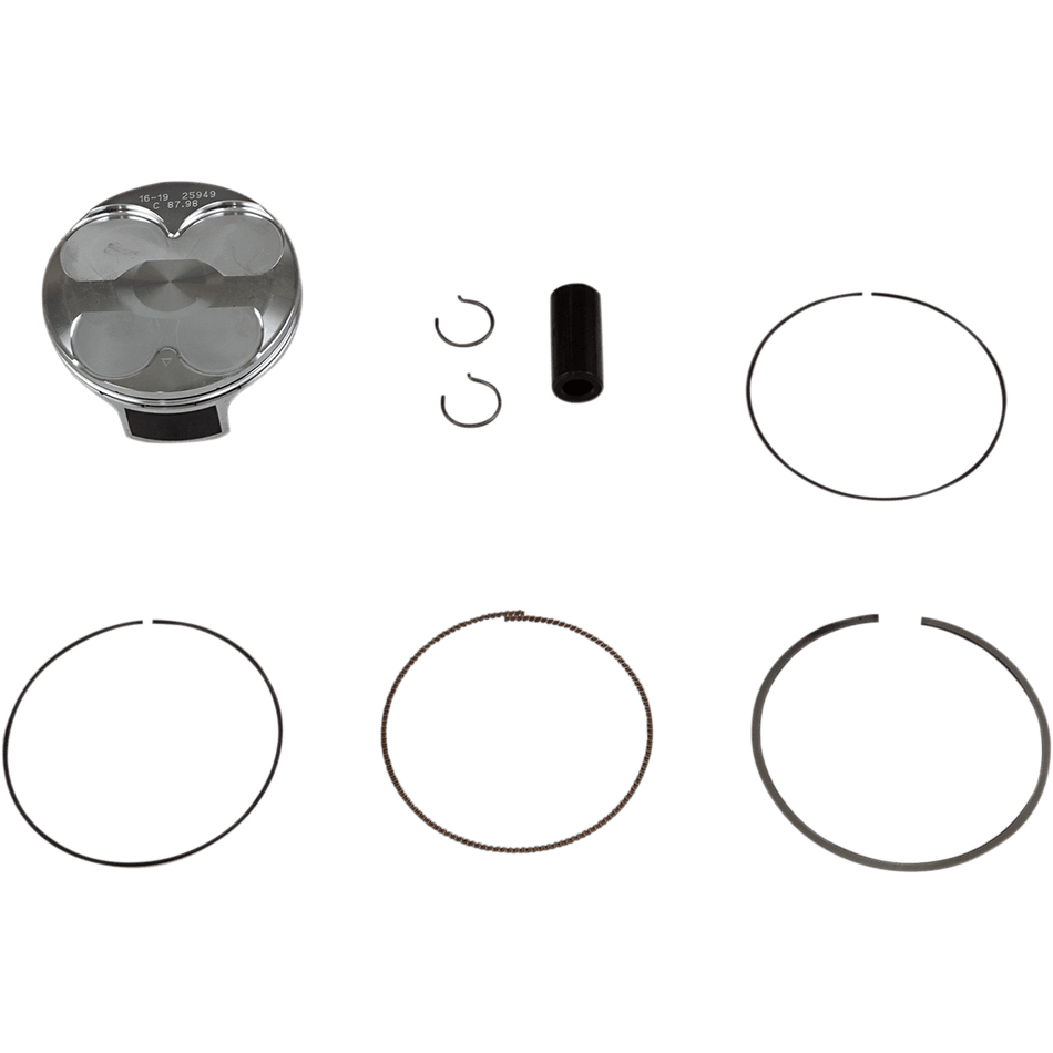 VERTEX Piston Kit Gas Gas EC350F | Husqvarna FC/FE/FX350 | KTM EXC-F/SX-F/XC-F/XCF-W350 87.96 mm 24116A