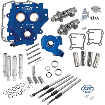 S&S CYCLE Cam Chest with Plate Kit 585CE Easy Start Cams Twin Cam 3300546