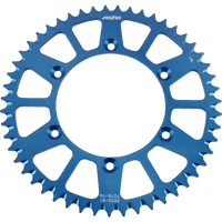 SUNSTAR SPROCKETS Rear Sprocket 51 Tooth Honda/Yamaha Works/Blue 5359251BL