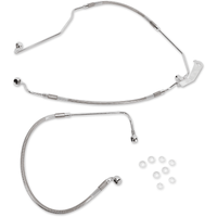 DRAG SPECIALTIES Brake Line Rear Stainless Steel