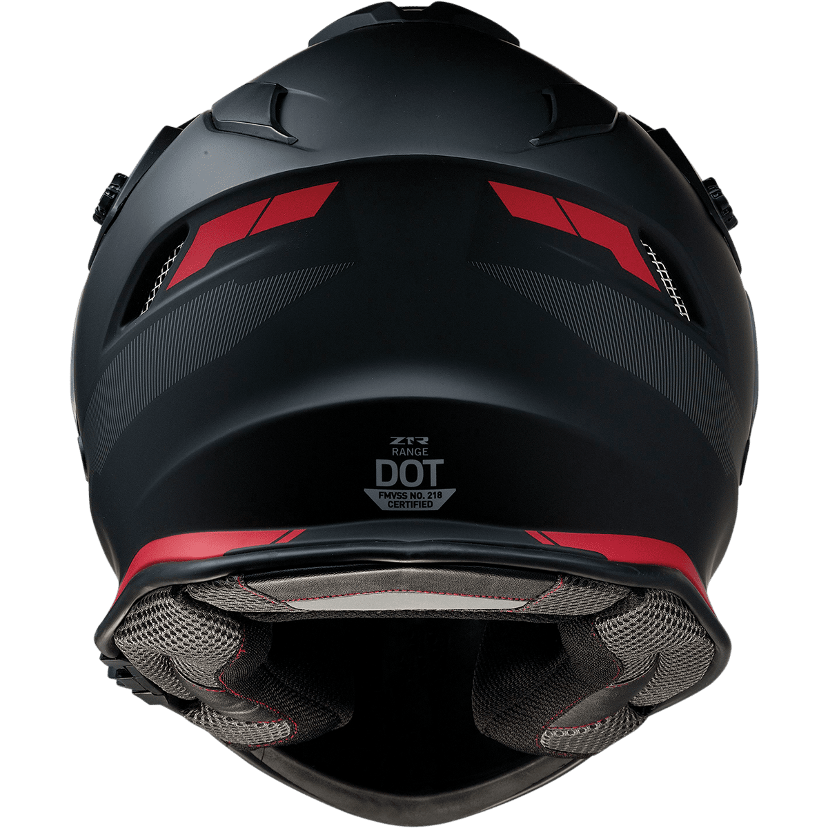 Z1R Range Helmet Uptake Black/Red 2XL