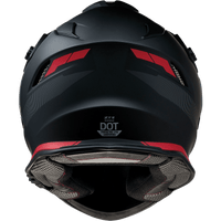 Z1R Range Helmet Uptake Black/Red 2XL