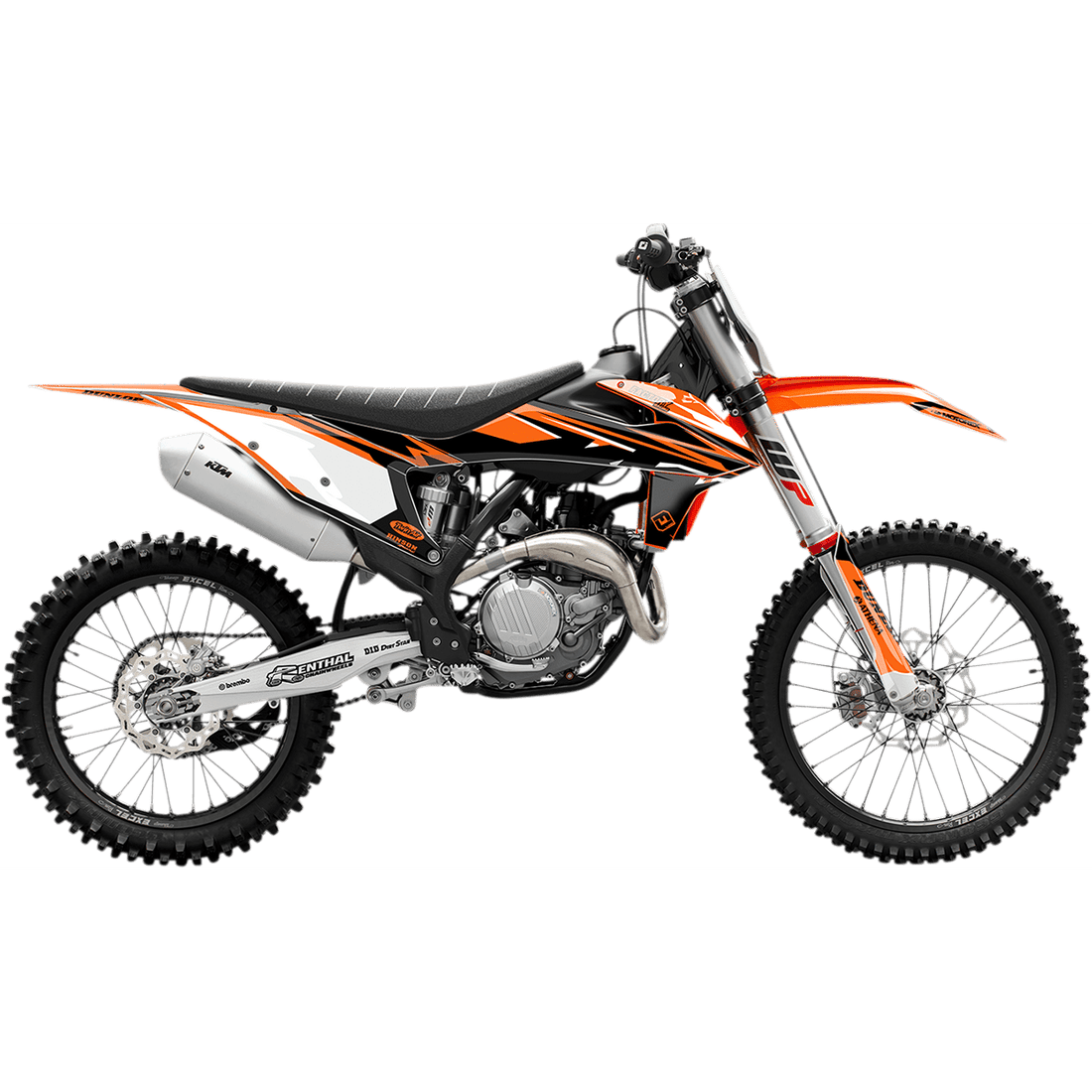 FLU DESIGNS INC. PTS 5 Graphic Kit KTM