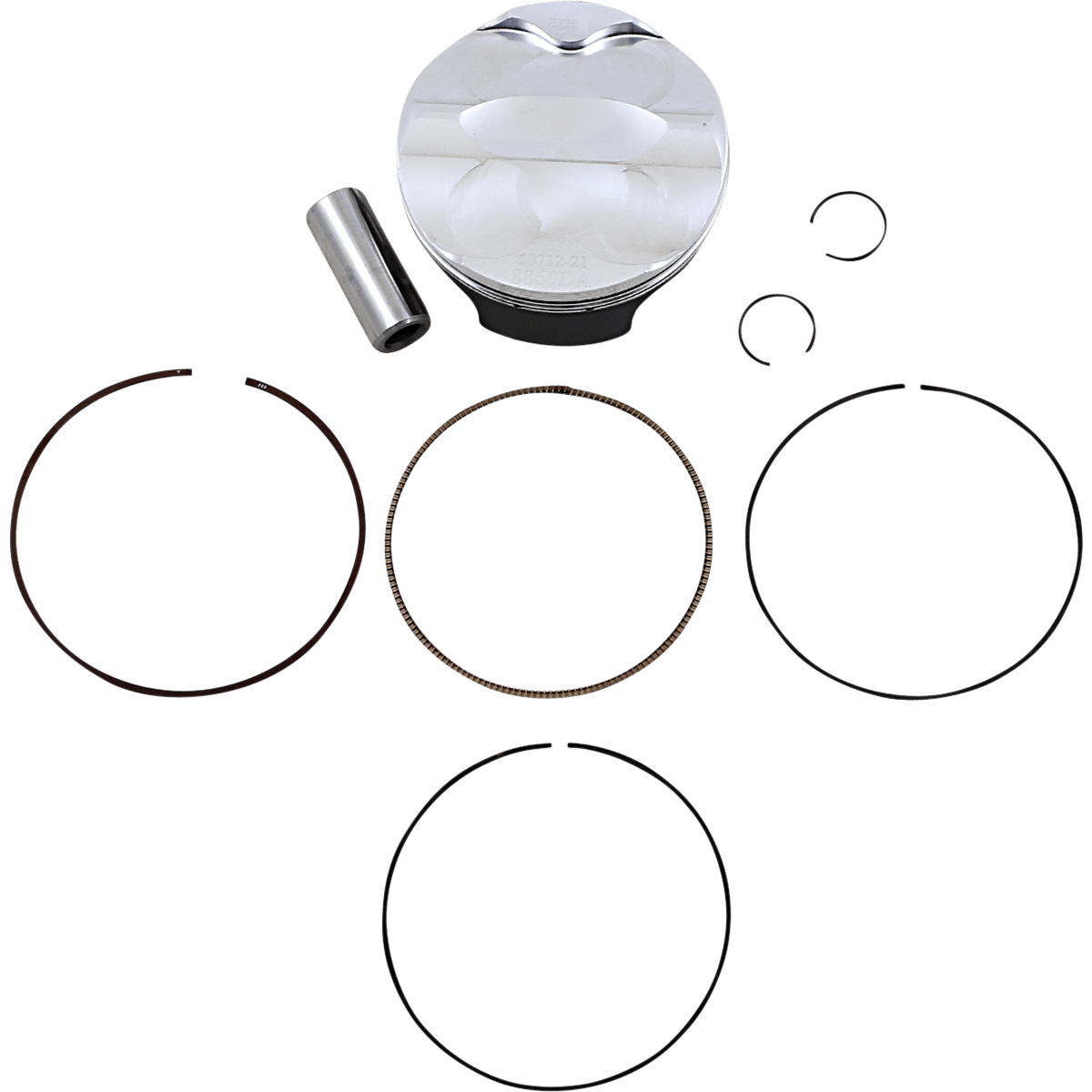 WOSSNER Piston Kit 77.96 mm Gas Gas | Husaberg | Husqvarna | KTM