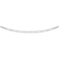 MEMPHIS SHADES Windshield Trim Polished Oval FLH '96-'13