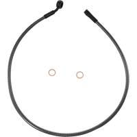 MAGNUM SHIELDING Brake Line Front 12 mm 35° 32" KARBONFIBR AS778132