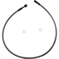 MAGNUM SHIELDING Brake Line Front 10 mm 180° 32" KARBONFIBR AS77632