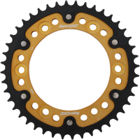 SUPERSPROX Stealth Rear Sprocket 44 Tooth Gold Honda RST130644GLD