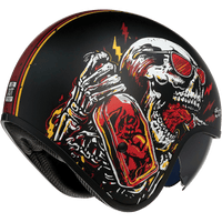 Z1R Saturn Helmet Devil Made Me Black/Red XL