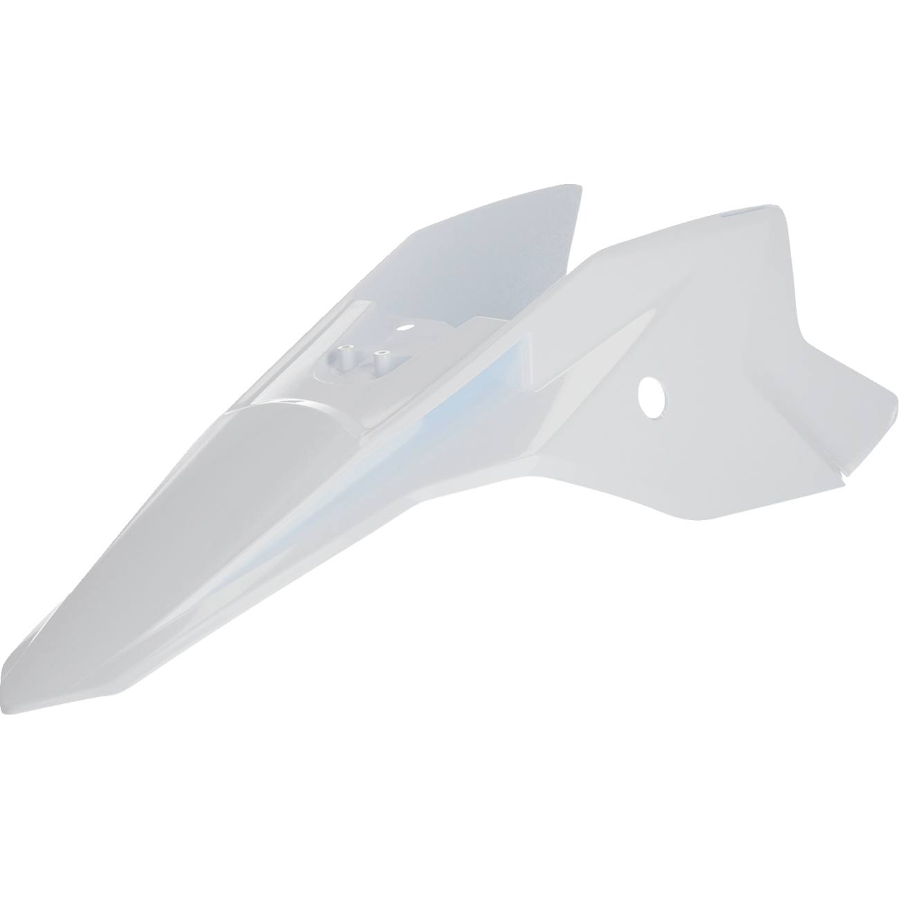 ACERBIS Rear Fender Side Cowling White