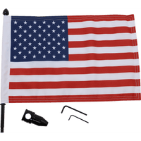 PRO PAD Luggace Rack Flag Mount 5/8" Round With 10" X 15" Flag BRFMFXD515