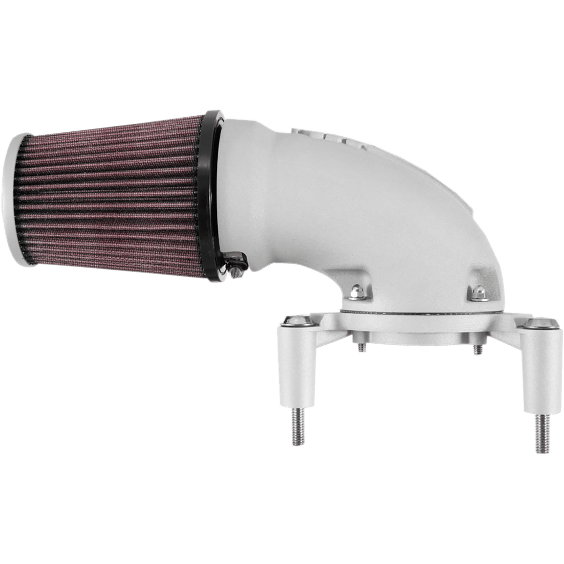 K & N Aircharger® Intake System with Cast Aluminum Intake Tube Satin Silver 571134S