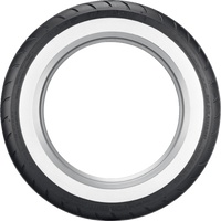 DUNLOP Tire American Elite Front 130/90B16 Wide Whitewall 67H 45131520