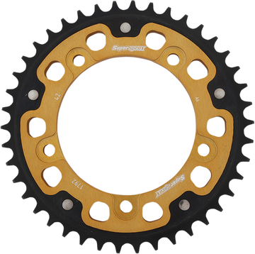 SUPERSPROX Stealth Rear Sprocket 42 Tooth Gold Suzuki/Triumph RST179242GLD