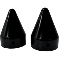 LA CHOPPERS Axle Caps Black Spike LA781100B