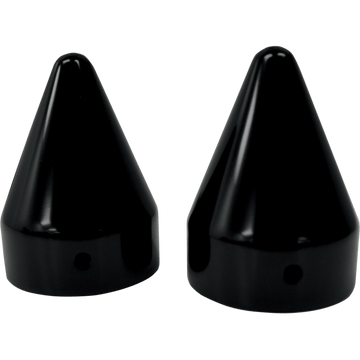 LA CHOPPERS Axle Caps Black Spike LA781100B